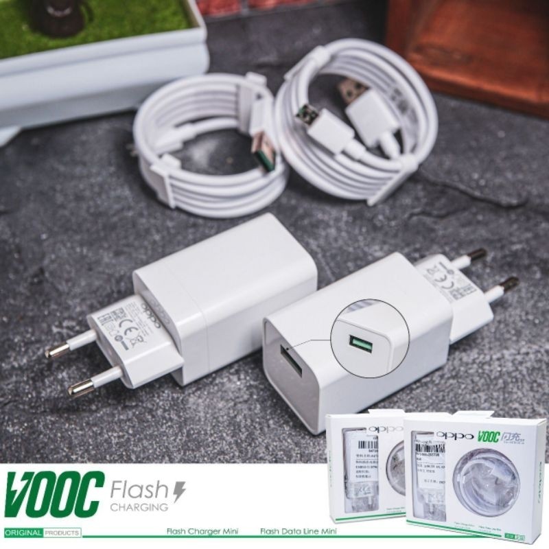 Charger ORI Fast Charging OPPO F9 4A - Micro USB & Type C