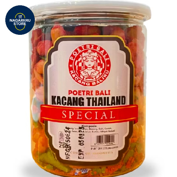 

Poetri bali kacang thailand special 250 gram