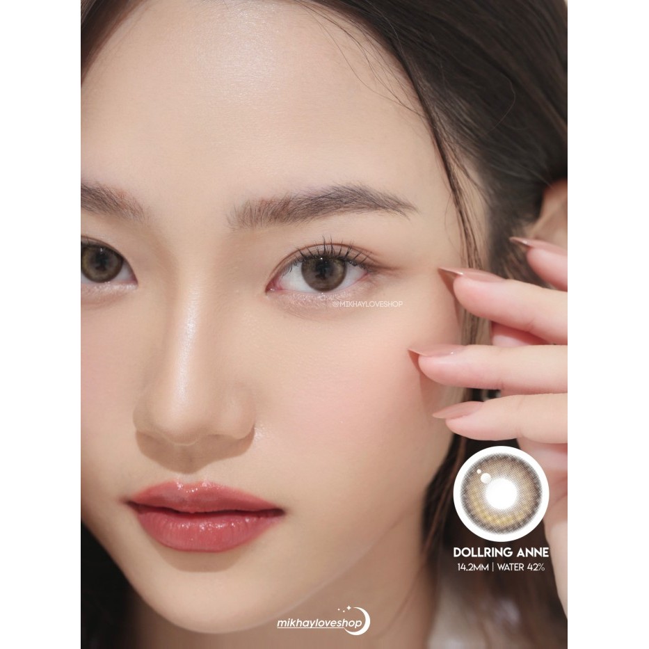 MIKHAYLOVESHOP Softlens Dollring Anne (Brown) - Normal (-0.00)