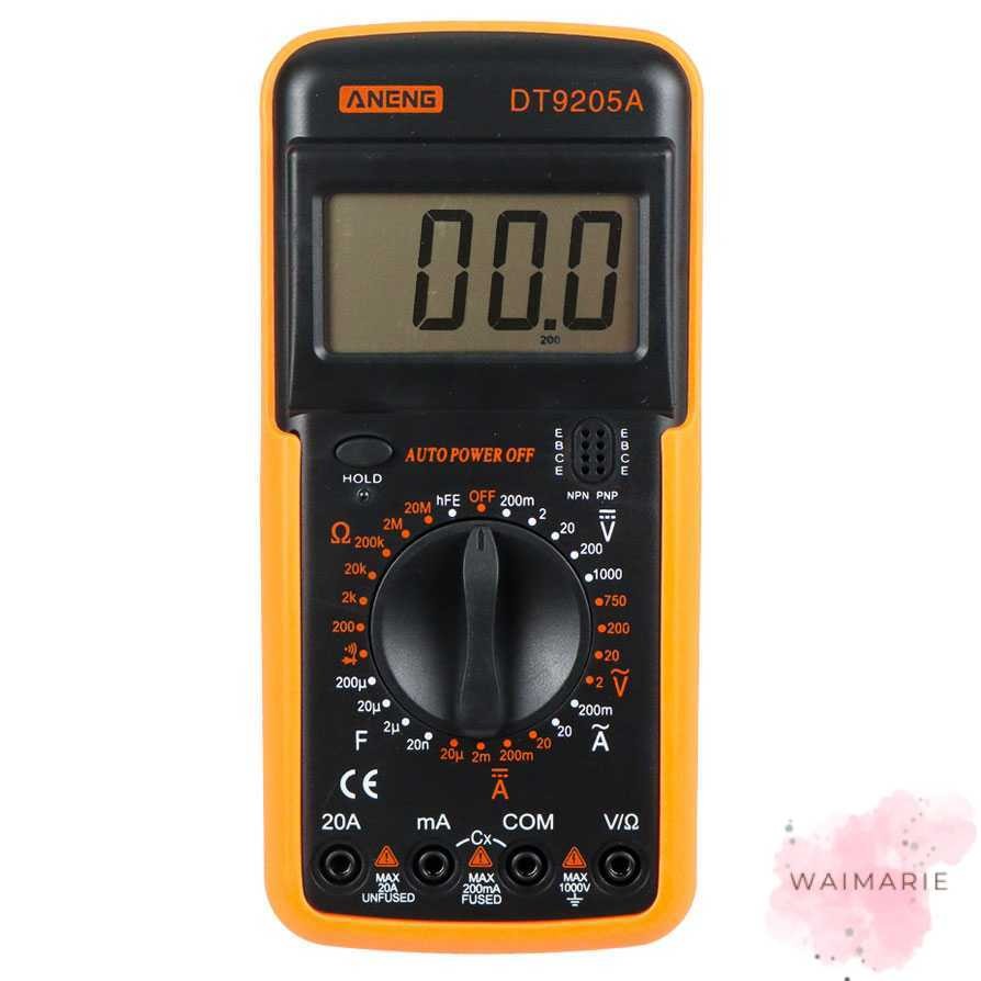 ANENG Digital Multimeter Voltage Tester - DT9205A