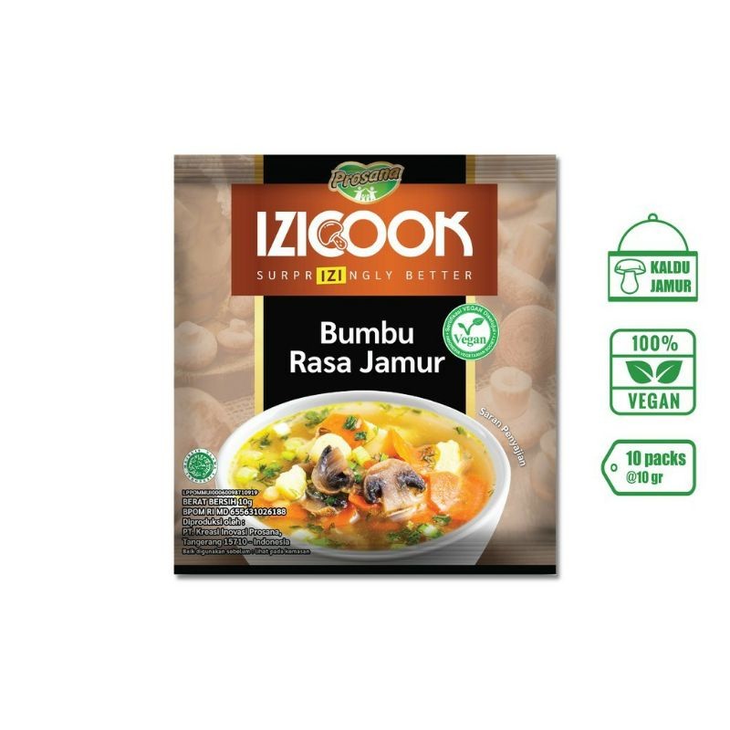 

pekanbaru / IZICOOK Bumbu Kaldu Jamur 10 sachet x 10 gr