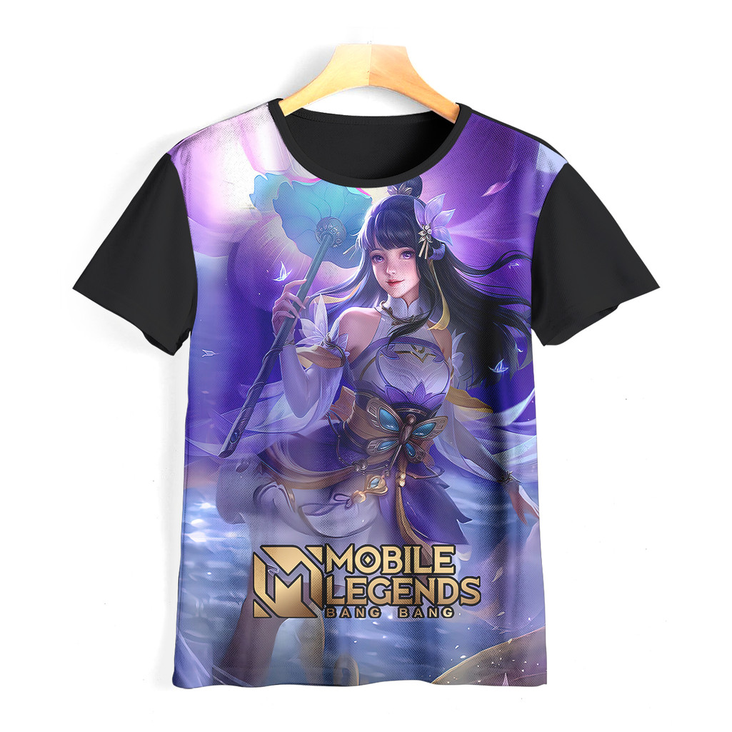Kaos Mobile Legends Keren dan Adem | Kaos KAGURA Mobile Legends Anak & Dewasa | 06ML030 KAGURA