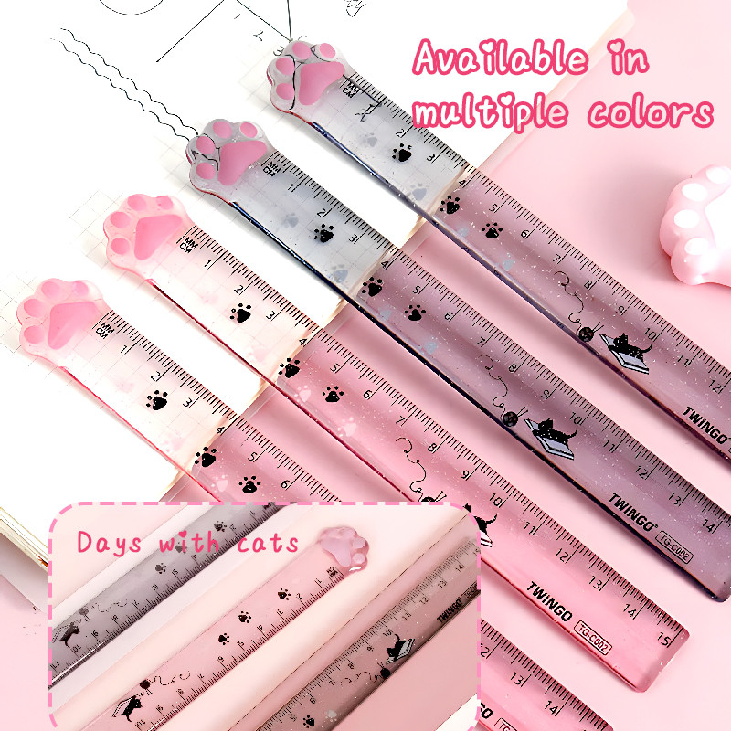 

Penggaris Lucu Kaki Kucing 15CM Cute Ruler