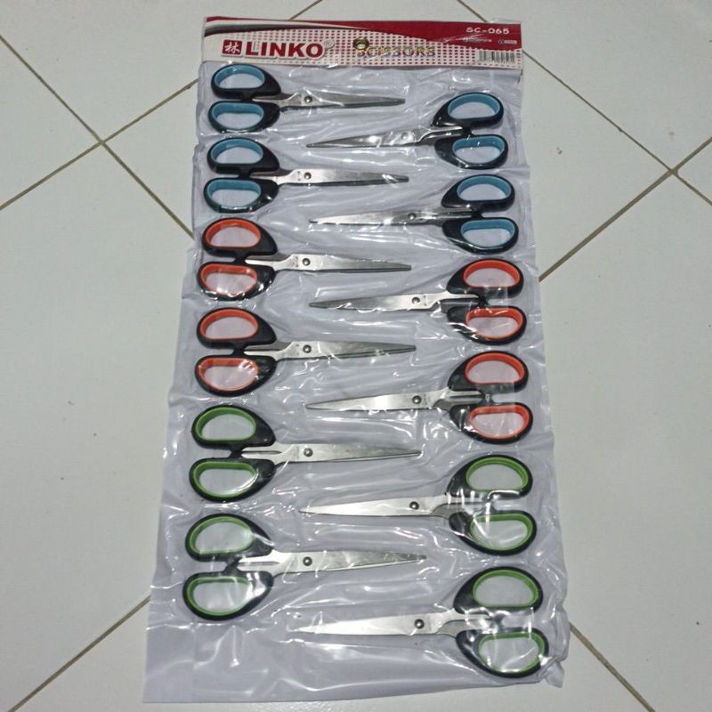 

gunting tanggung renteng linko dan G 2000 12 pch
