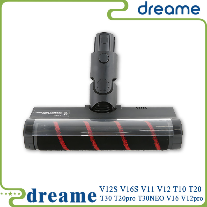 

Original Dreame V12s V11 SE V12 V13 T10 T20 T30 Head Handheld Wireless Vacuum Cleaner Hard Floor Brush Unit Assembly Black Brush