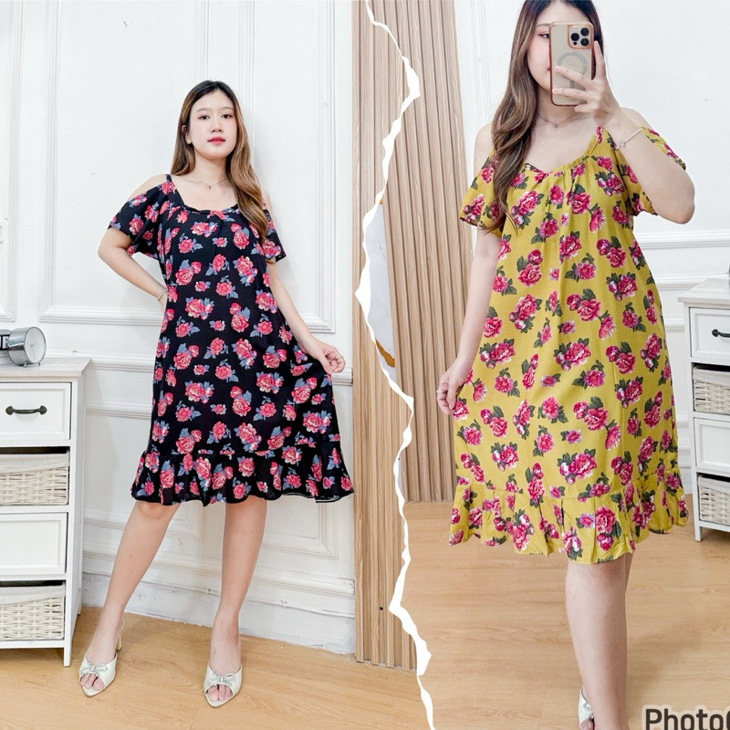 Daster Putri Bali - Daster Bali Prilly Pendek