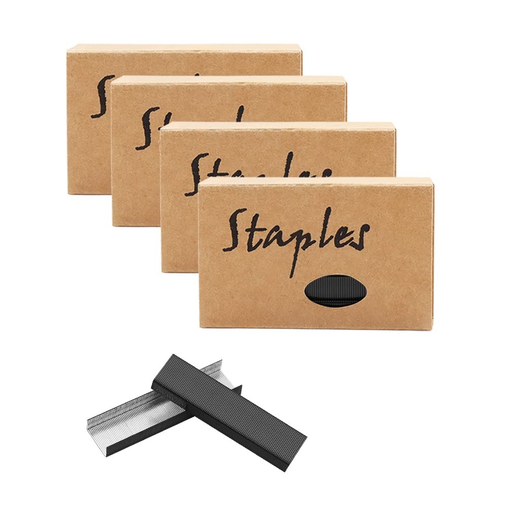 

Colored 26/6 Standard Staple Set 950Pcs/Box 3800 Count Staples Desktop Stapler Refills for Office School Home Binding Supplies