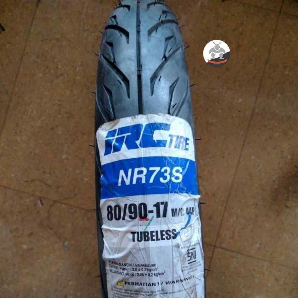 Ban IRC NR 73 S size 80/90 R17 - Tubeless Ban Belakang Supra x 125, Revo,Blade 125,  Jupiter Z1, Veg