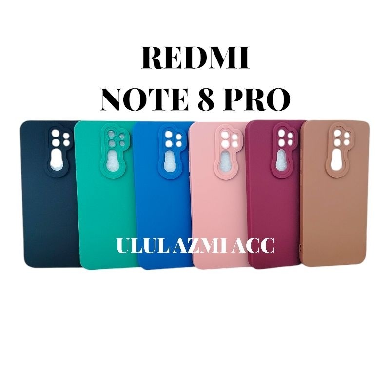 Case Macaron Redmi Note 8 Pro Softcase Pro Kamera