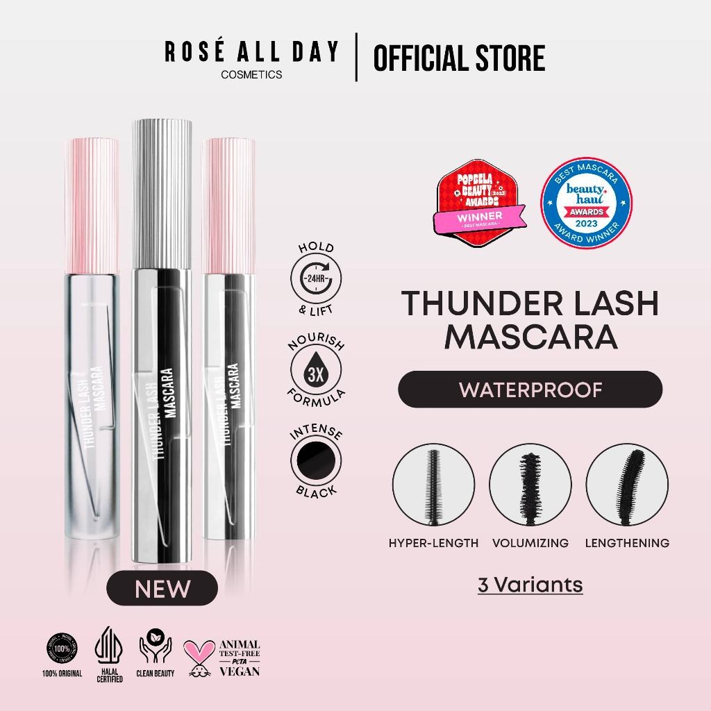 ROSE ALL DAY THUNDER LASH MASCARA