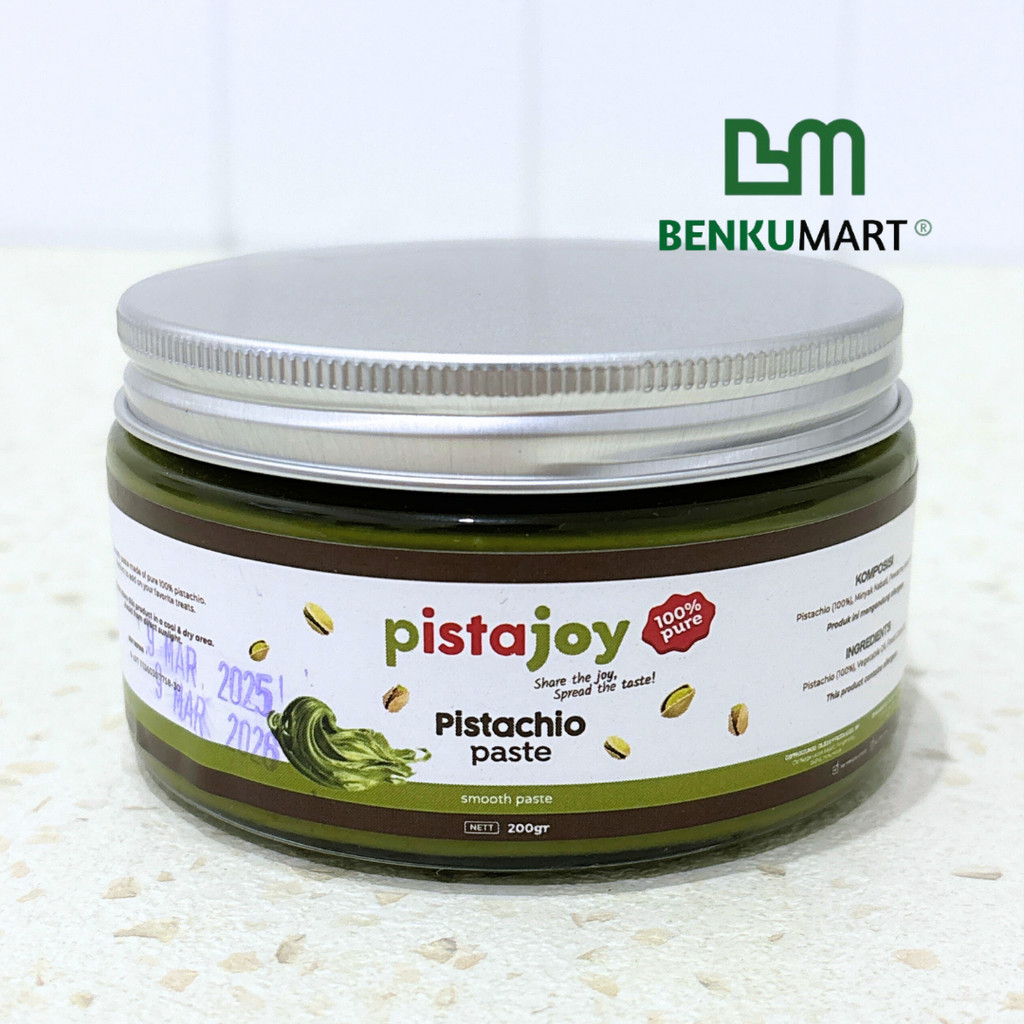 

Pistajoy Pasta Pistachio / Pistachio Paste Smooth 200 gram | Pure 100% Pistachio (200 gr)