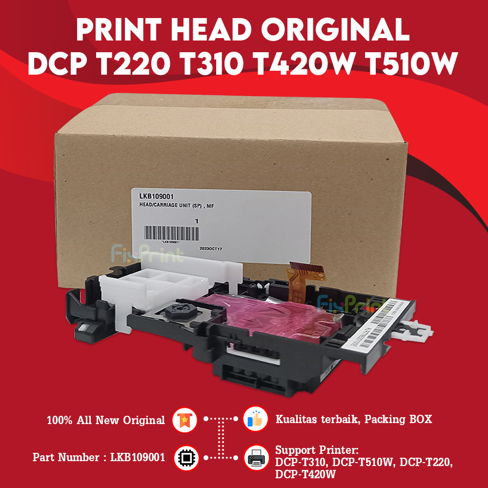 PrintHead Printer Brother DCP-T310 DCP-T510W DCP-T220 DCP-T420W Head Print Part Number LKB109001 New