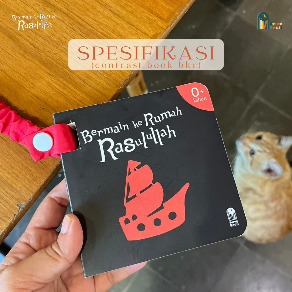 Surau Kecil  Buku Kontras Bermain ke Rumah Rasulullah GreatKiddos