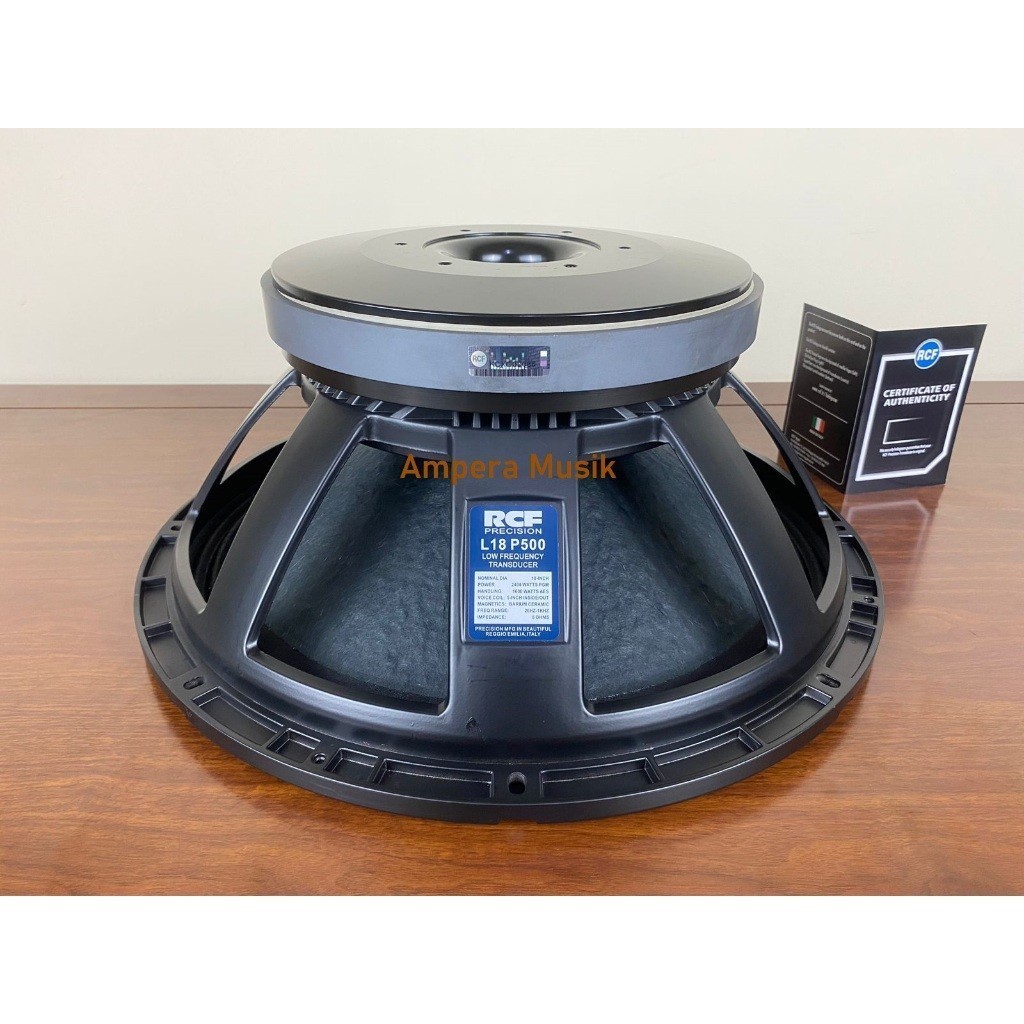 Komponen speaker RCF L18P500 M 18 inch / RCF L18P500 M
