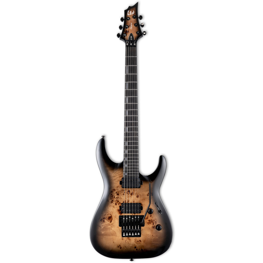 LTD BLACK NATURAL BURST - H1001FRBPBLKNB Gitar Elektrik
