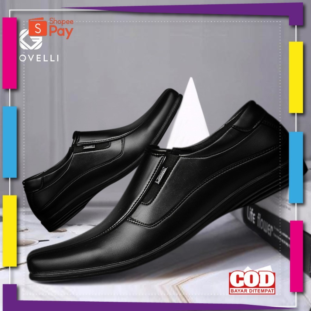 UKURAN SIZE 37 38 39 40 41 42 43 44 45 / Pantofel Hitam Pria Sepatu Pantofel Pria Sepatu Pantopel Pr