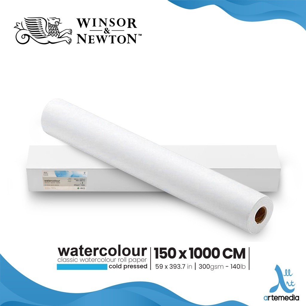 

Winsor & Newton Classic Watercolor Paper Roll Kertas Cat Air