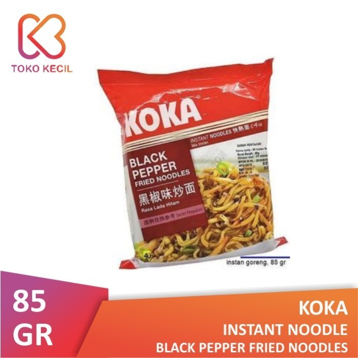 

Koka Instant Noodle Black Pepper 85gr