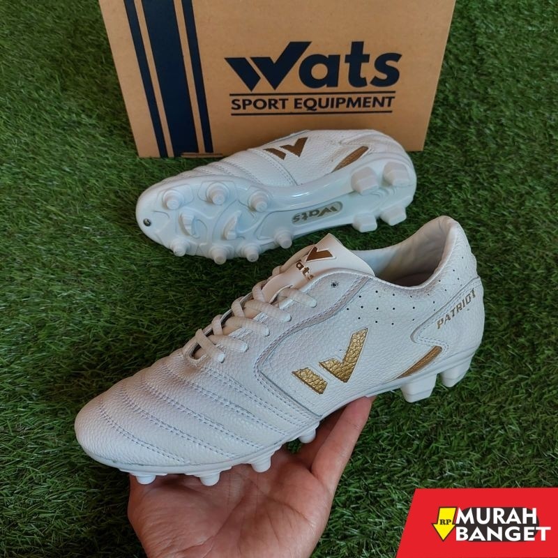 Sepatu specs keren- Sepatu bola kulit WATS PATRIOT ORIGINAL free deker dan tas