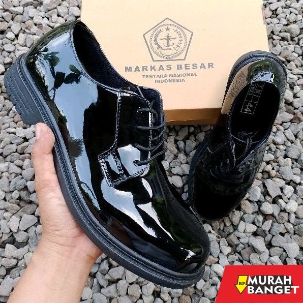 Sepatu pdh- SEPATU PDH JATAH MABES TNI ORIGINAL
