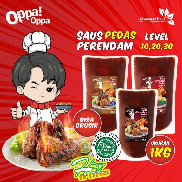 

Saus Perendam Pedas Tokkochi Saus Buldak Pedas 1Kg Oppa