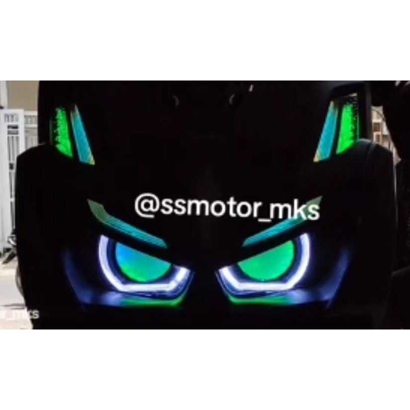 PROJIE PROJECTOR BILED WST, TURBO SE NON LASER UPGRADE 60 WATT, ALL WEATHER DEVIL /ALIS 1 MODE, RGB 