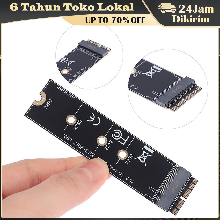 Adapter Nvme Pcie Macbook 2013 2014 2015 2016 2017 SSD Konverter Card