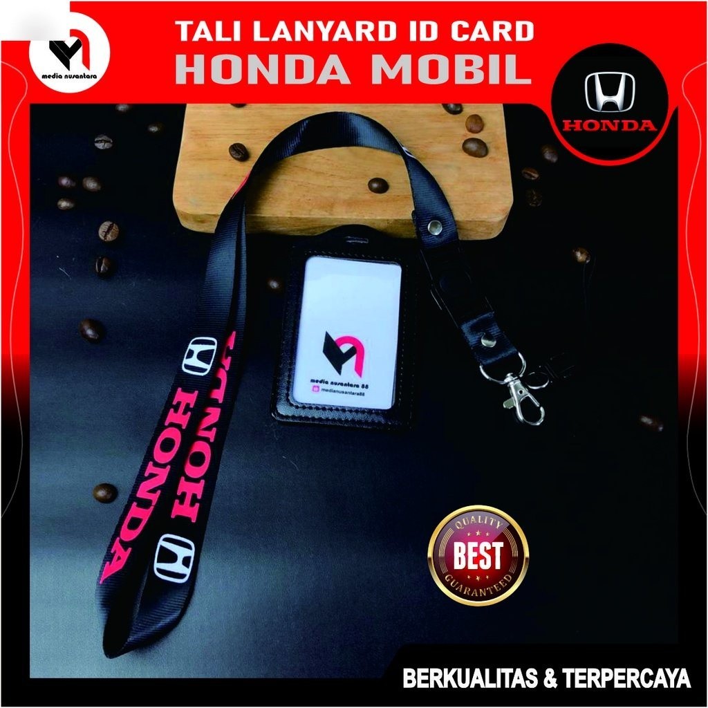 Lanyard Honda Mobil Tali Gantungan Id Card Name Tag Logo Berkualitas