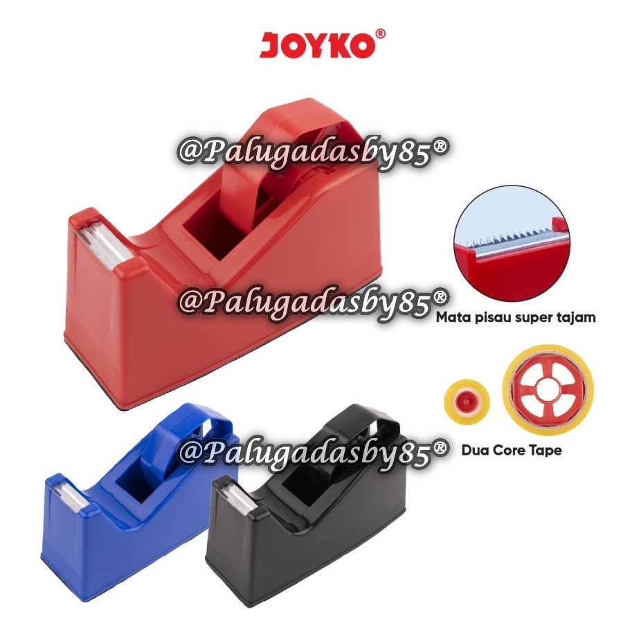 

(1 Biji) Tape Dispenser JOYKO TD-103 Bisa Pilih Warna / Tape Cutter Tape Dispenser Pemotong Pita Perekat Joyko TD-103 / Joyko TD 103 / Joyko TD103