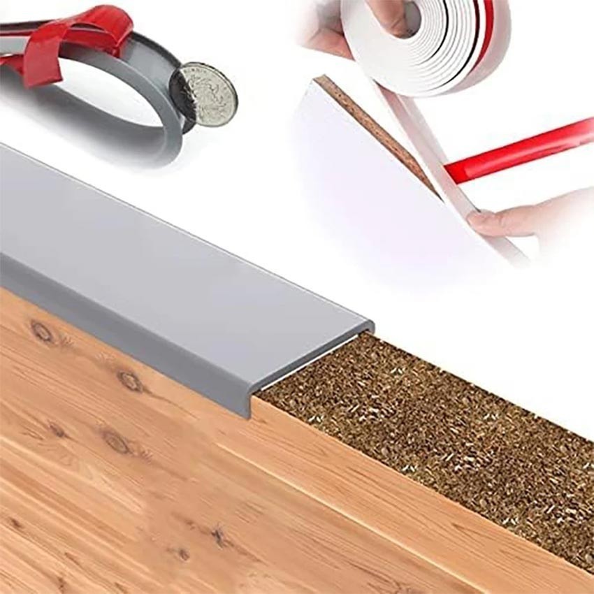 2 Meter Edging Pvc Pinggiran Hpl Warna Solid Lebar 2.2Cm Tebal 1.5Cm Edging Hpl Pelapis Pinggir Meja