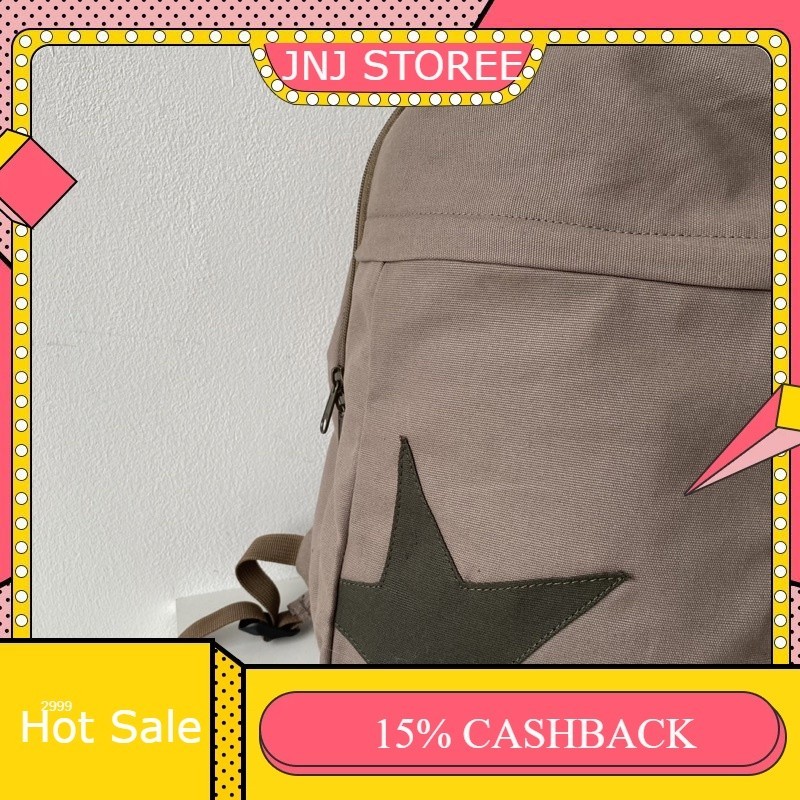 5.5 BIG SALE STAR BACKPACK | aesthetic school bag | vintage school bag |