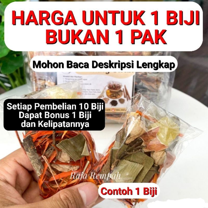 

Wedang Uwuh Komplit 11 Rempah Minuman Herbal Tradisional