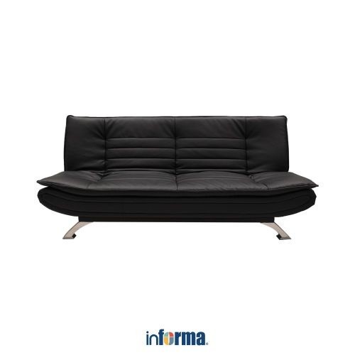 Informa Neo Faith Sofa Bed Kulit - Hitam