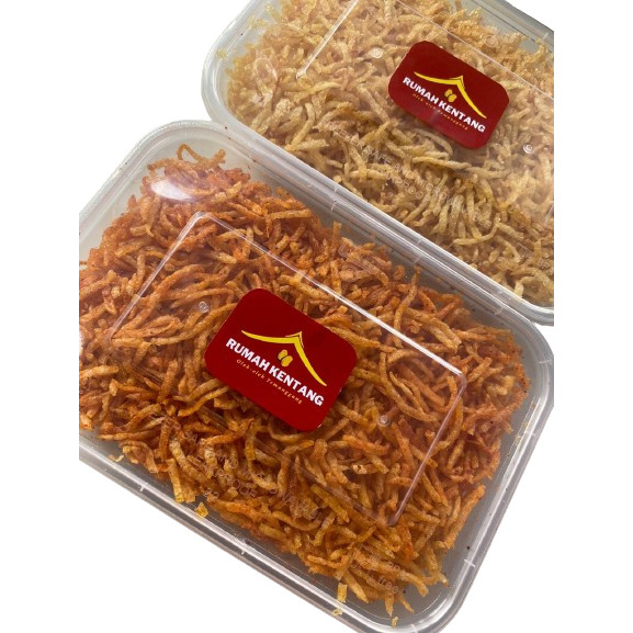 

Kentang Muostofa kering kentang krispi 140 gr Thinwall Snack HALAL enak pedas gurih