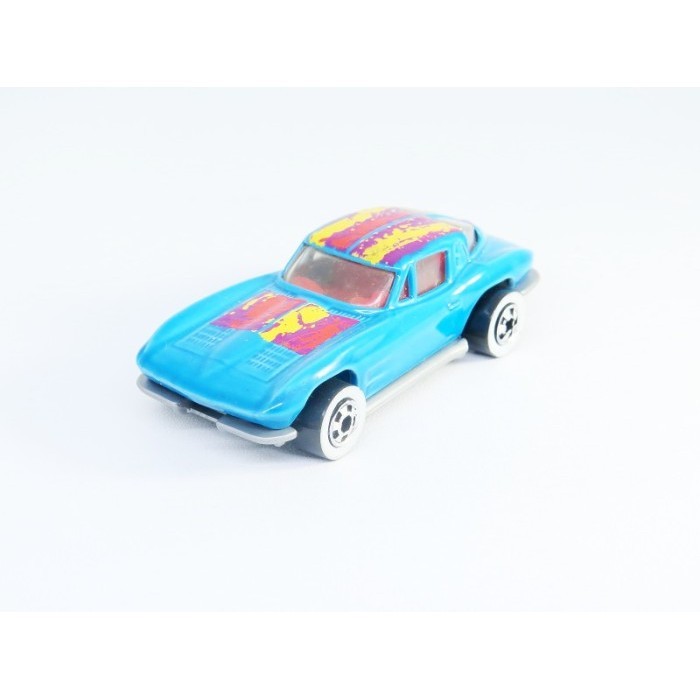 RZ27 Hot Wheels loose '63 Corvette Split Window - biru