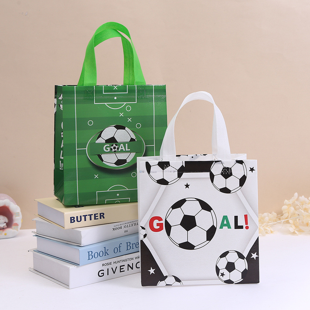 

UM1 GOODIE BAG TAS SOUVENIR KADO ULANG TAHUN ANAK MOTIF SEPAKBOLA GOAL FOOT BALL SEPAK BOLA
