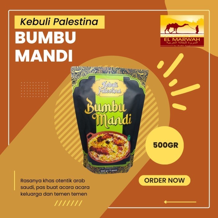 

New Promo-[sukron_86] nasi mandhi beras basmati plus bumbu mandi 500g untuk 7 piring kebuli