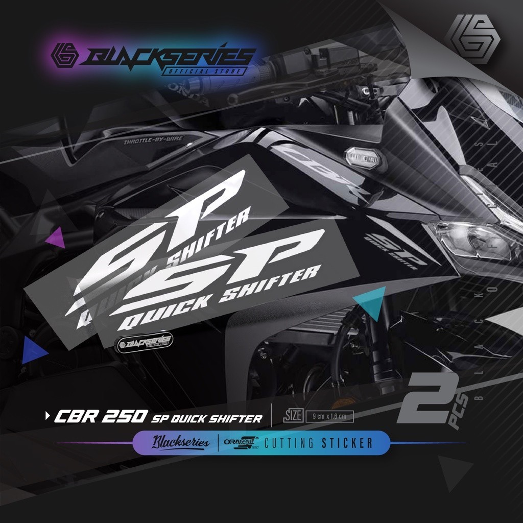 Cutting Stiker Custom CBR 250 SP Quick Shifter | Stiker SP Quick Shifter