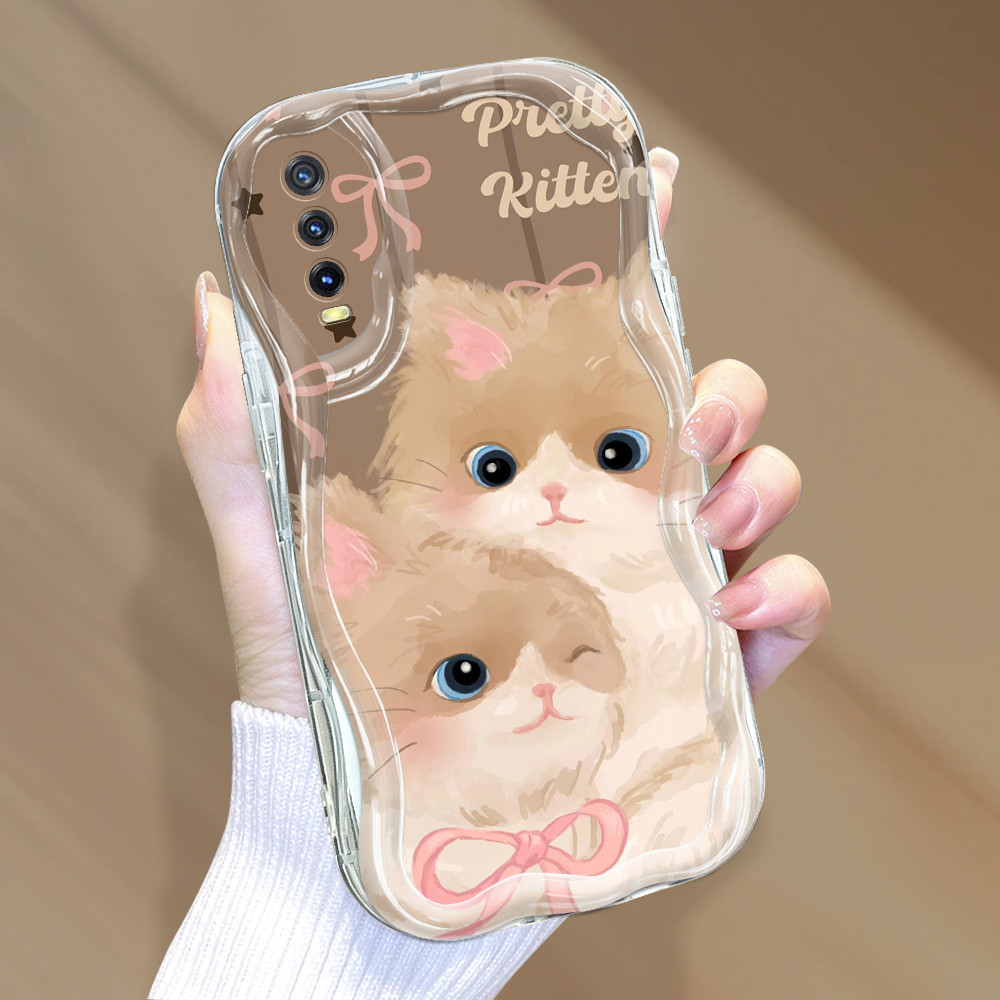 Vivo Y12A Y20SG Y20i Y20S Y12S Y20 2021 Phone Case Softcase Casing Hp Kesing Soft Cassing Kitty 3590