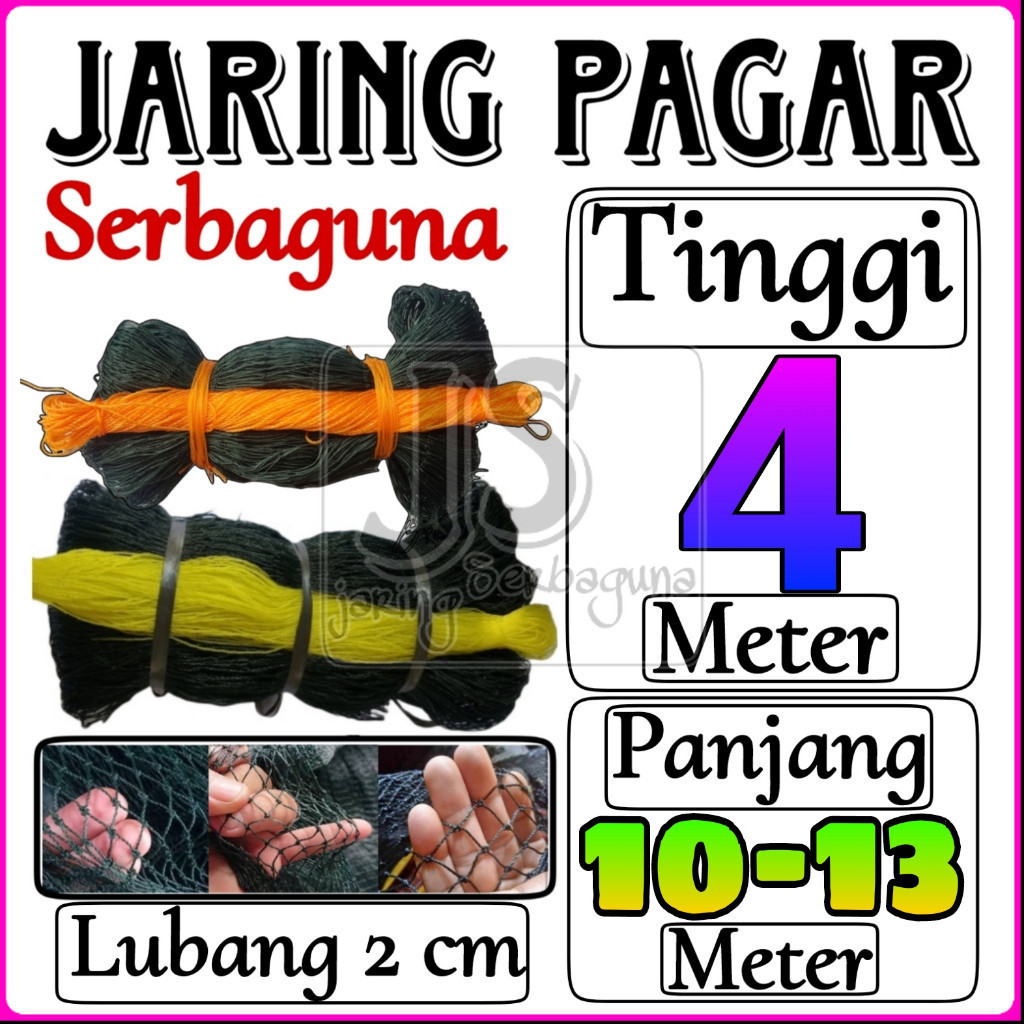 Jaring Ayam Lubang 2 cm Lebar 4 Meter / Jaring Pagar Ayam / Jaring Kandang Ayam
