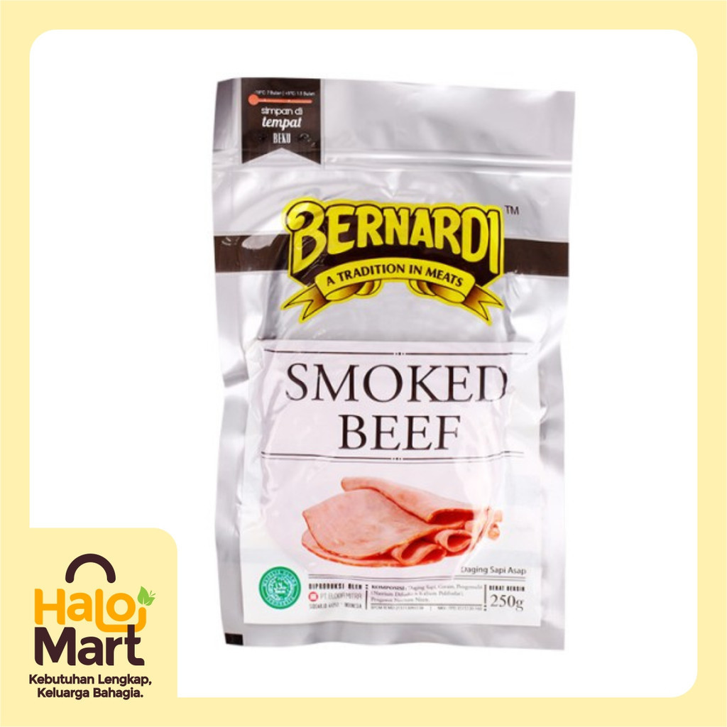 

Bernardi Smoked Beef 250 Gr