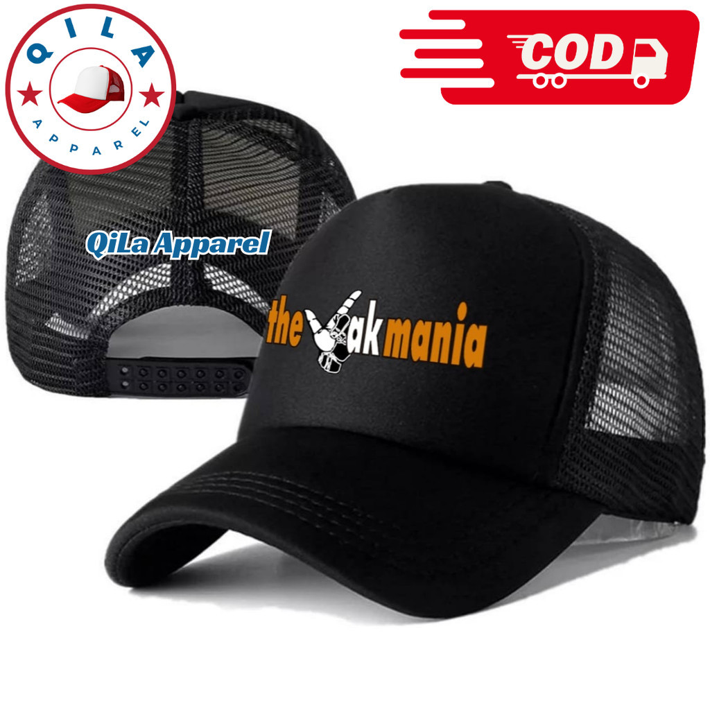 QiLa Apparel Topi Trucker THE JAK MANIA - Topi Distro THE JAK MANIA Logo - Topi THE JAK MANIA Premiu