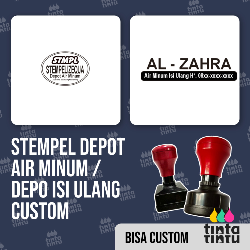 

Stempel Depot Air Minum / Depo Isi Ulang Custom