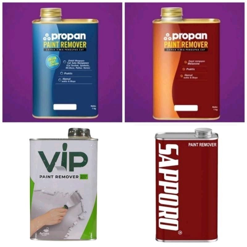 Varian remover 1kg 1000gr sapporo paint remover 1kg vip paing remover 1kg propan paint remover 735 1