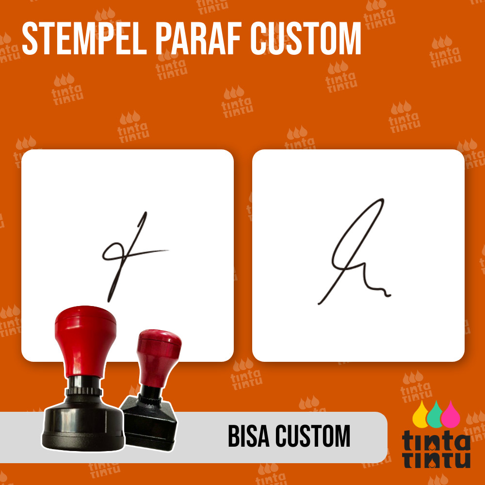 

Stempel Paraf / Tanda Tangan / TTD Custom