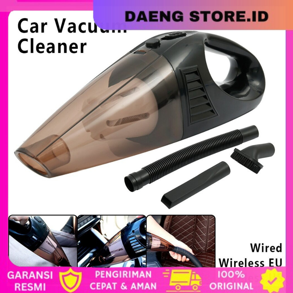 Vacuum Cleaner Mobil Handheld Penyedot Debu Mobil 12V 70W Pembersih Interior car / Vacum Pakum Vacuu