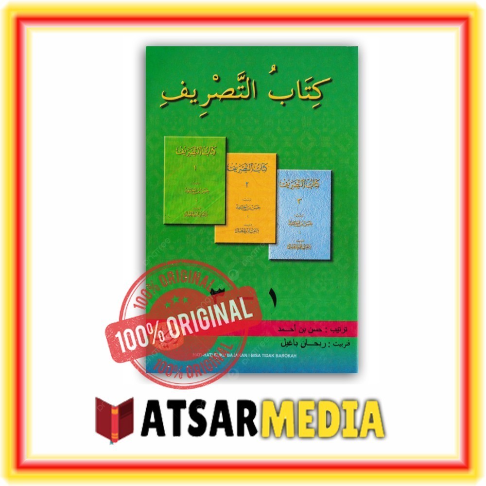 Kitabut Tashrif Ribhan Bangil Kertas HVS ORIGINAL Buku Sharaf Shorof Lengkap