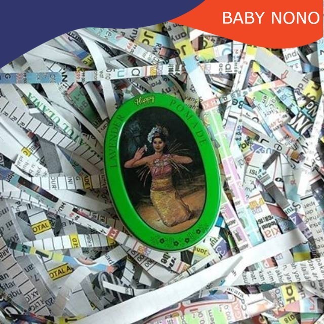 (NONO)Happy lavender pomade green hijau kaleng rita tokyo night vycaris lavender