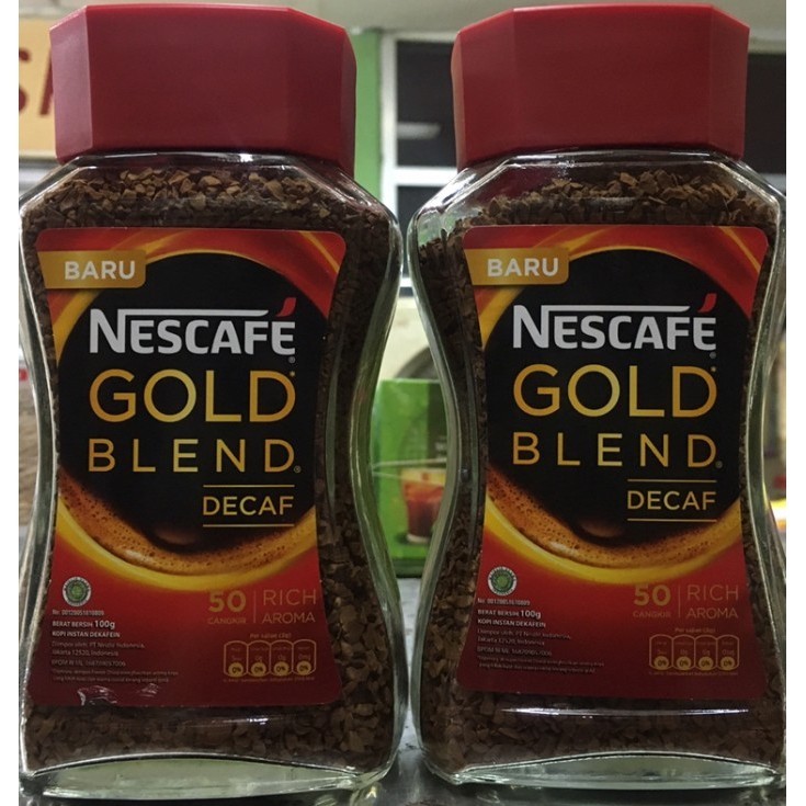 

New Promo Best Nescafe Gold Blend Decaf 100Gr