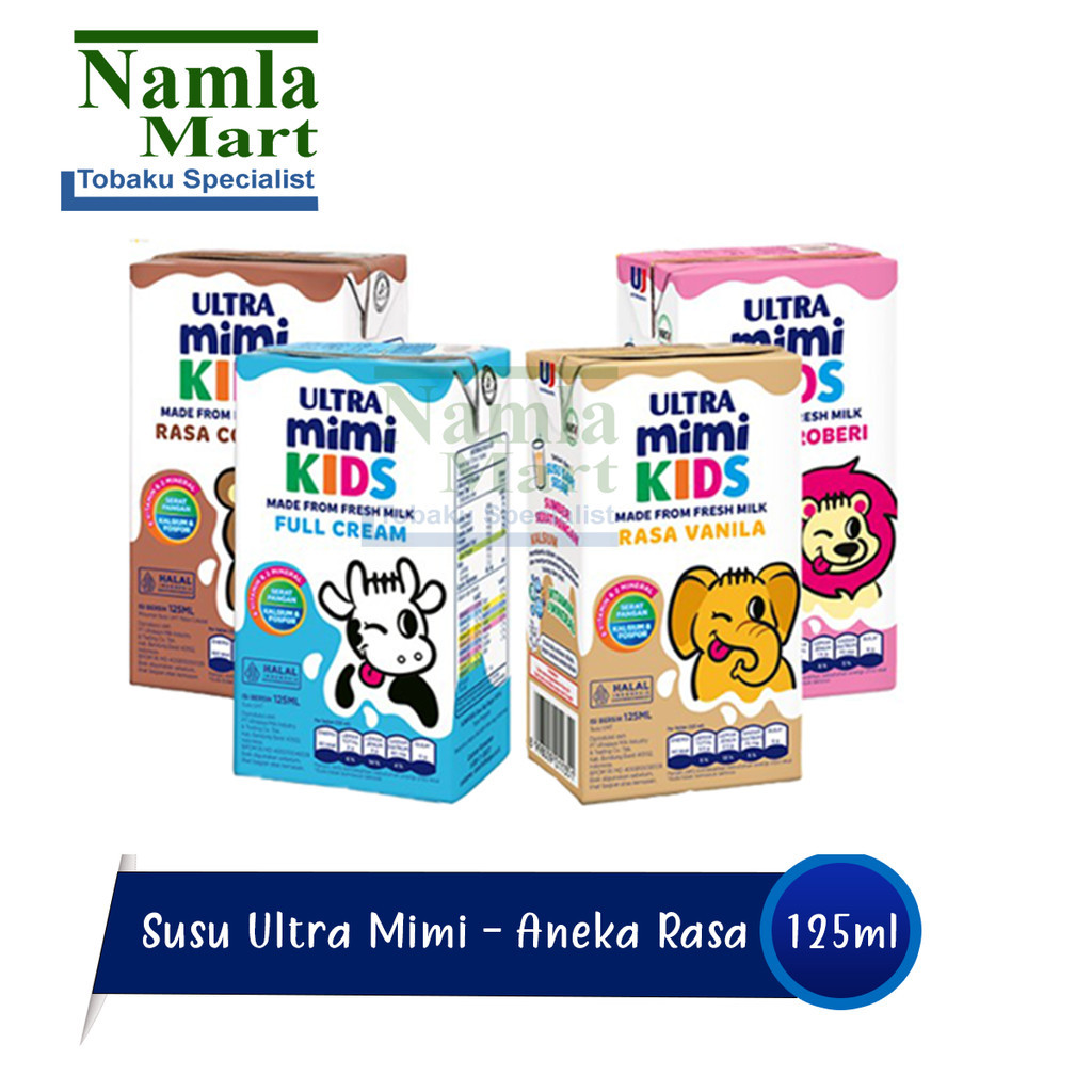 

Susu Ultra Mimi Aneka Rasa 125ml - Paket Isi 5